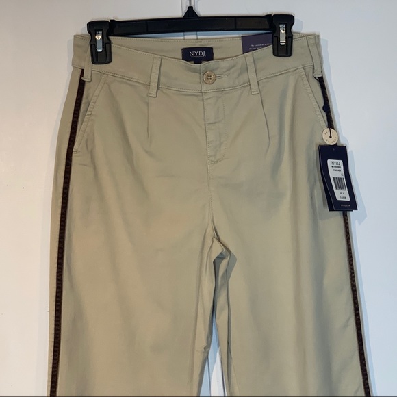 NYDJ Straight Ankle Chino Pants With Cuff in Stretch Twill - Picture 5 of 16
